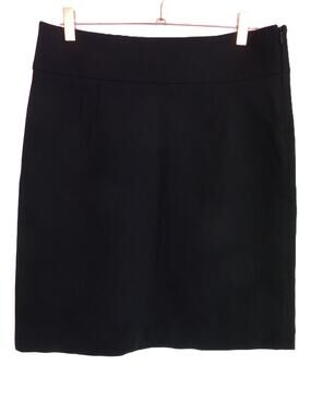 Banana Republic Womens Skirt Size 8 Black Rayon Blend Knee Length Pencil Work